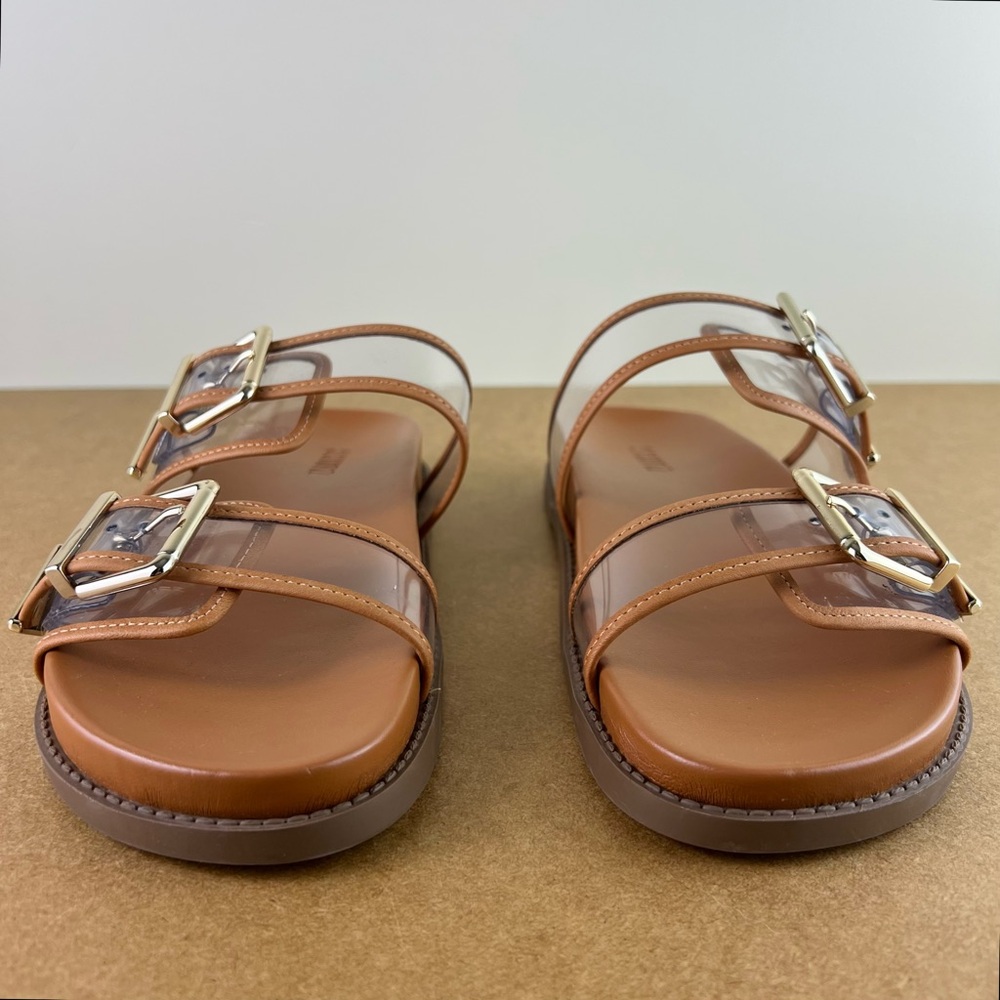 NEW SCHUTZ BROWN SANDALS - Picture 10 of 12